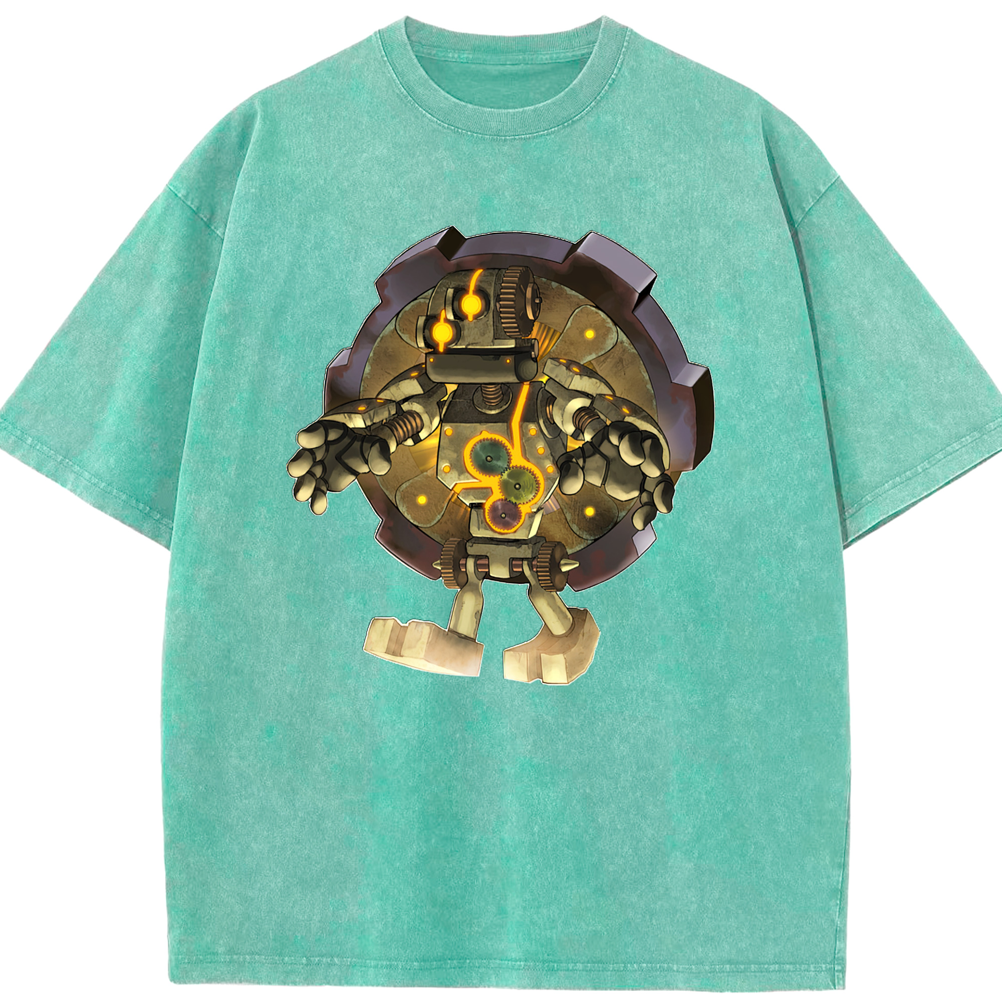 （画像用） 遊☆戯☆王 Yu-Gi-Oh! 綿100% ヴィンテージ風 半袖Tシャツ（フロントプリント）